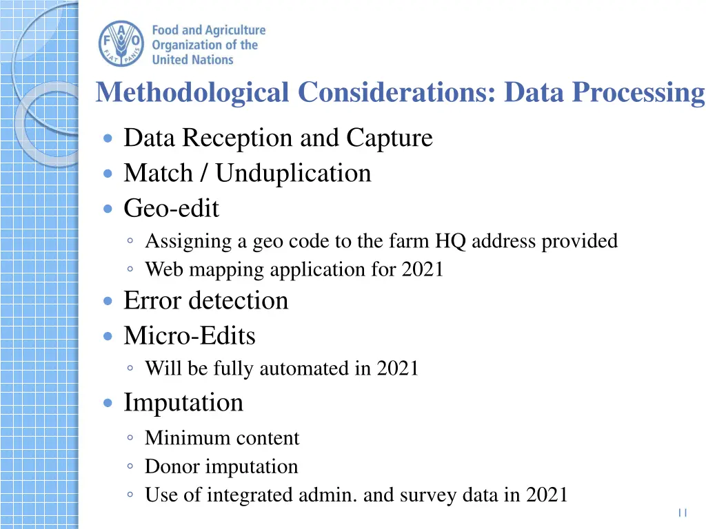 methodological considerations data processing
