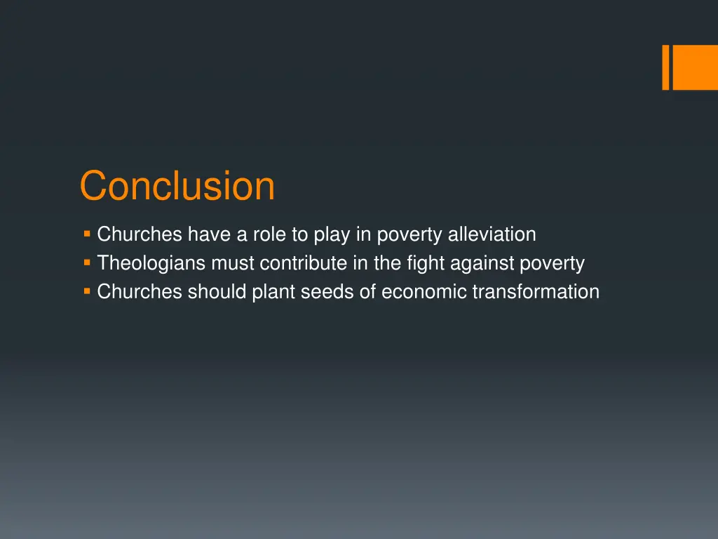 conclusion