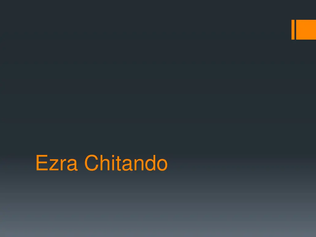 ezra chitando