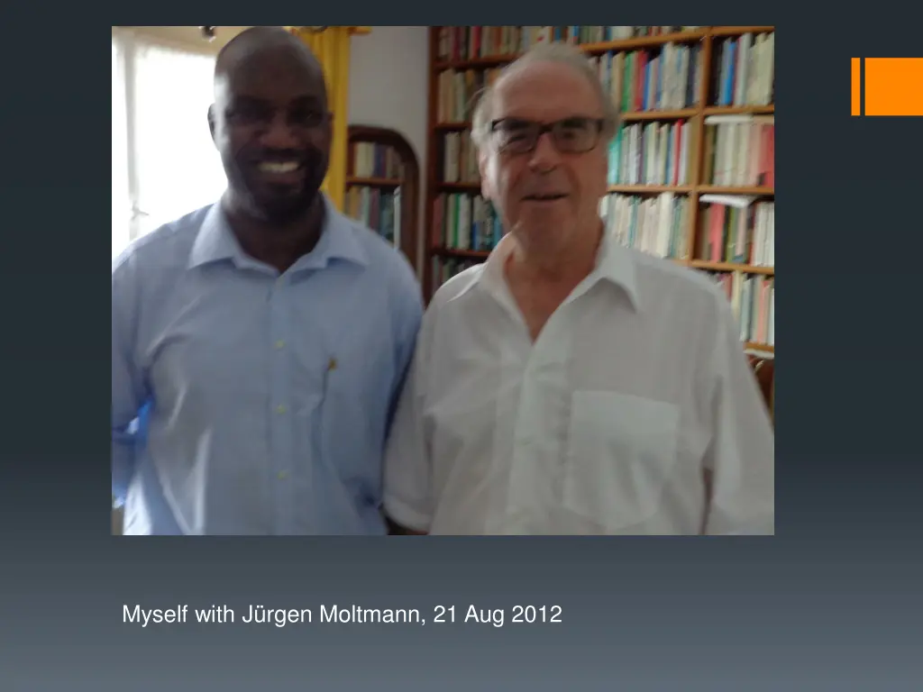 myself with j rgen moltmann 21 aug 2012