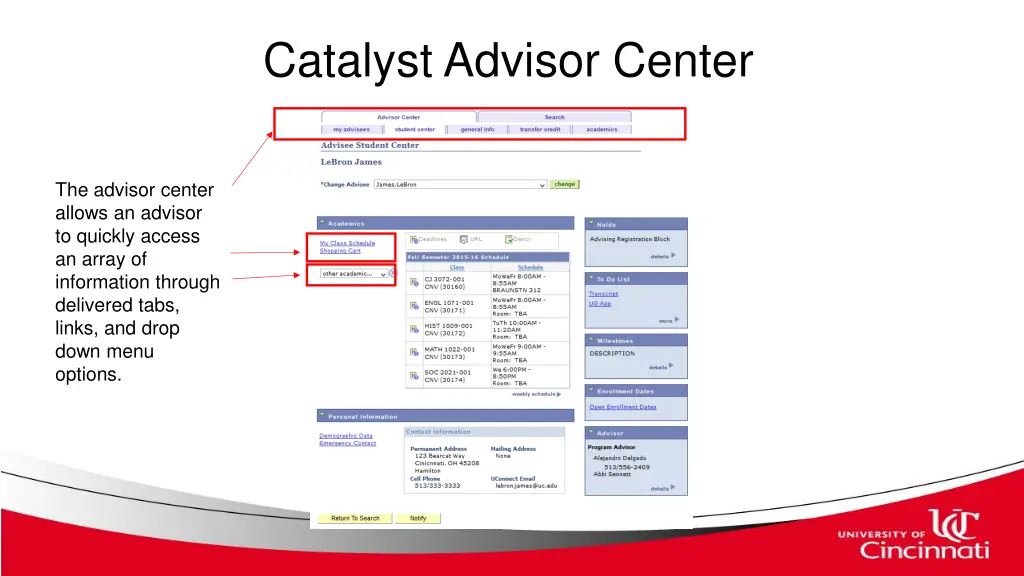 catalyst advisor center 1