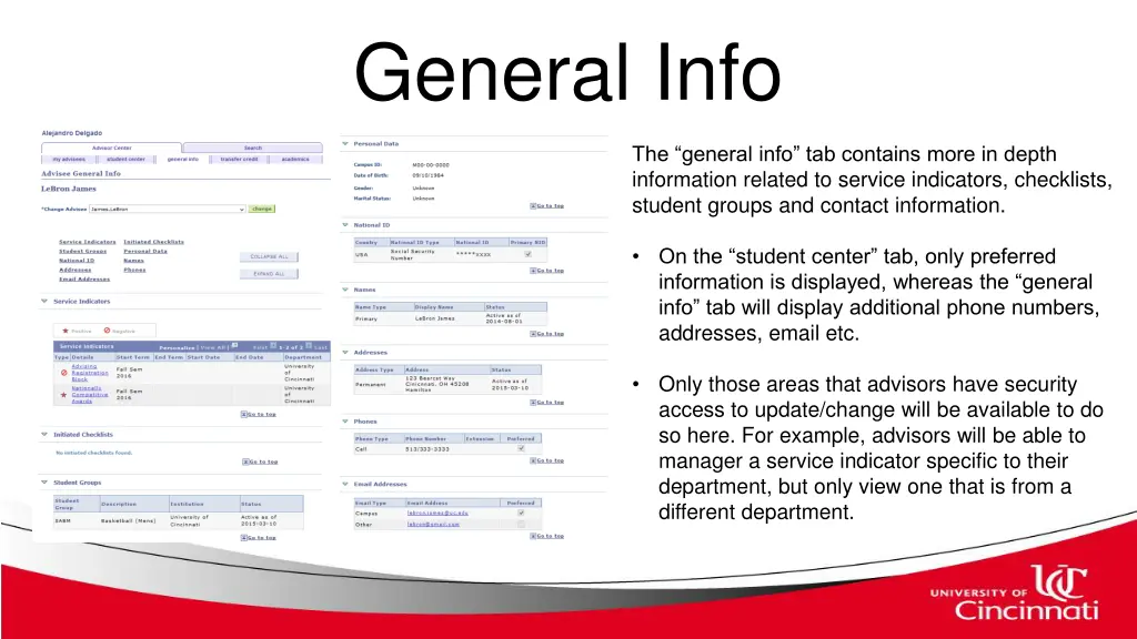 general info