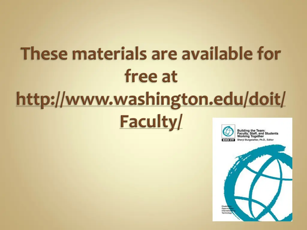 http www washington edu doit faculty