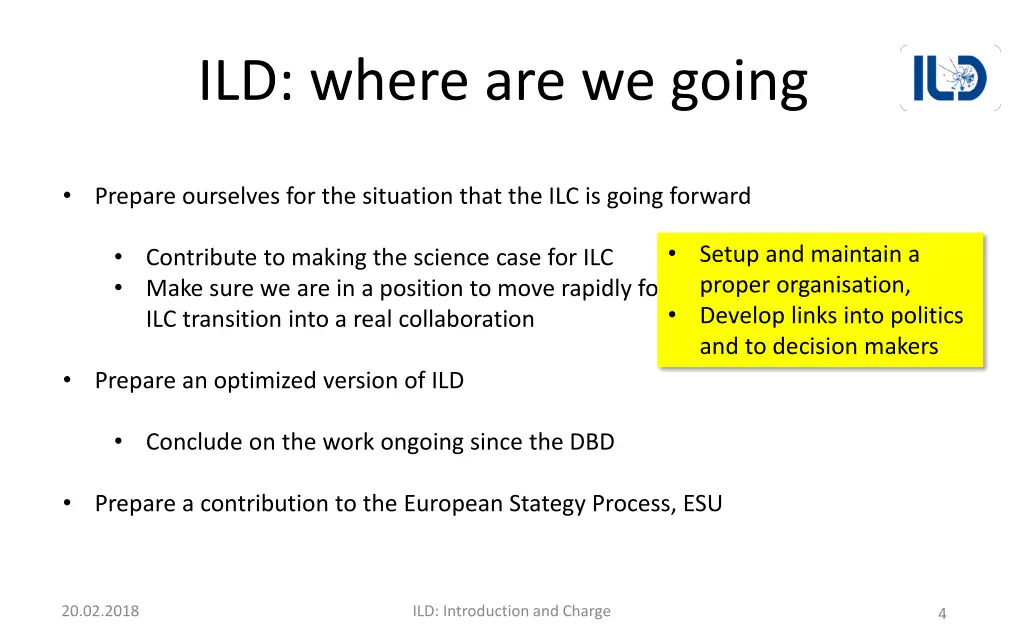 ild where are we going 1