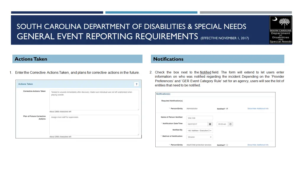 south carolina department of disabilities special 16