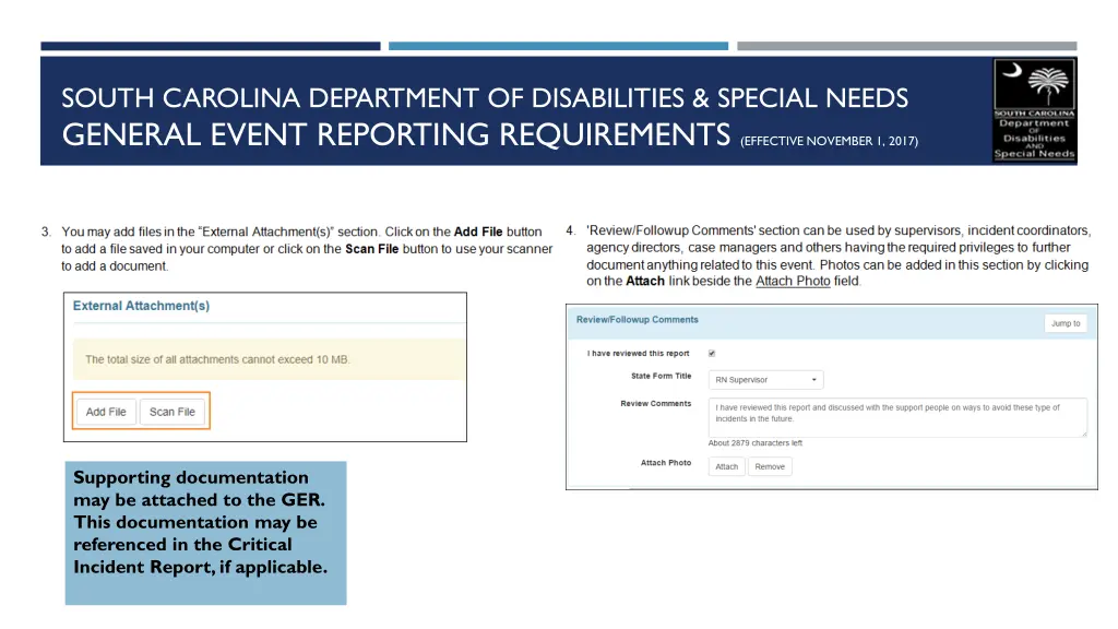 south carolina department of disabilities special 17