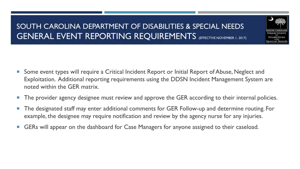 south carolina department of disabilities special 3