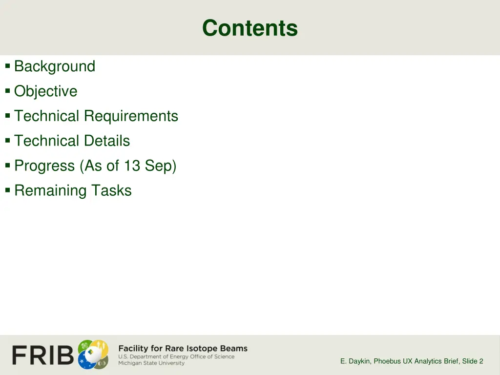 contents