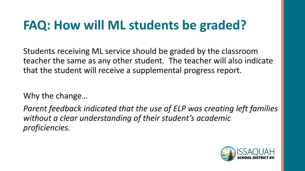 faq how will ml students be graded