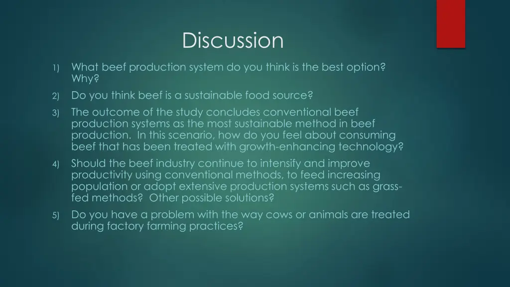 discussion