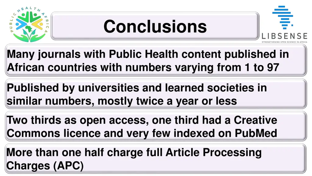 conclusions