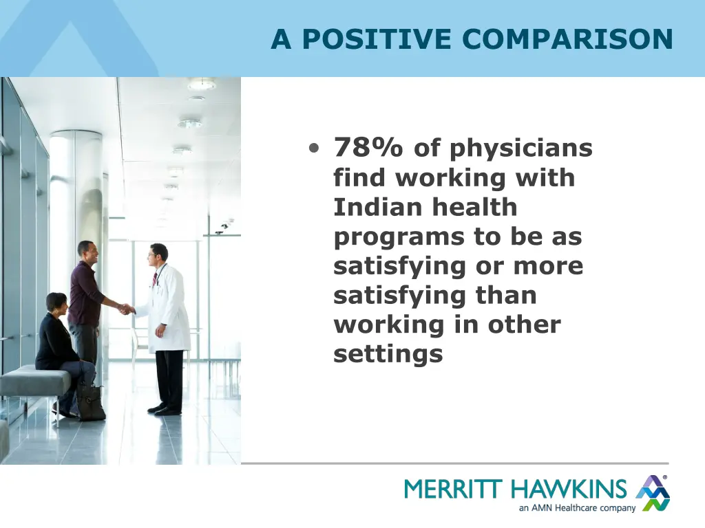a positive comparison