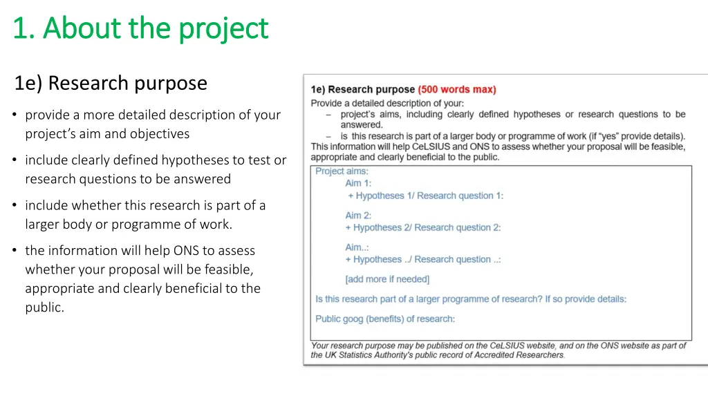 1 about the project 1 about the project 2