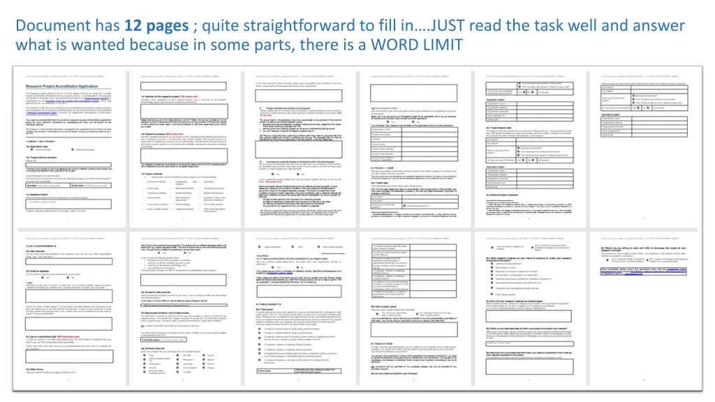 document has 12 pages quite straightforward