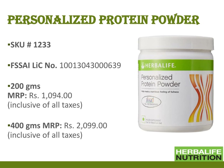 personalized protein powder personalized protein