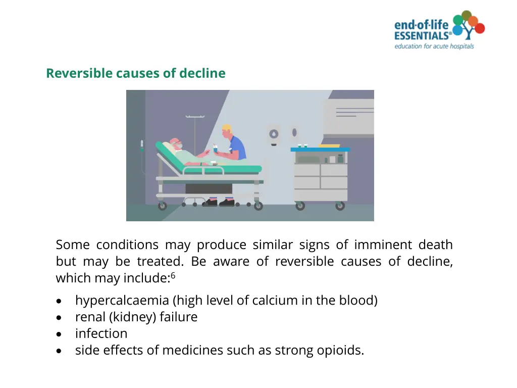 reversible causes of decline