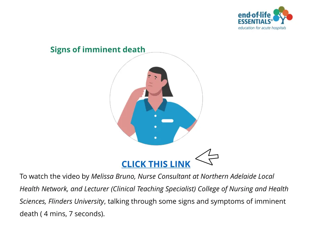 signs of imminent death