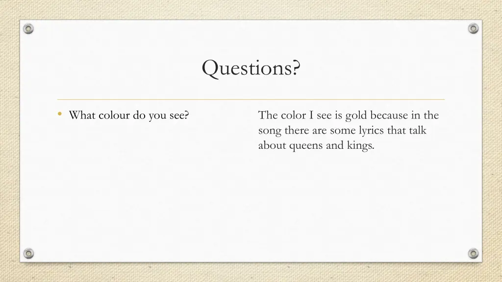 questions 2