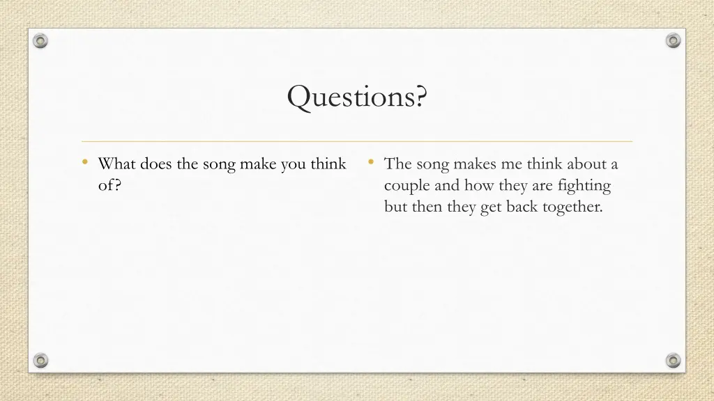 questions 4