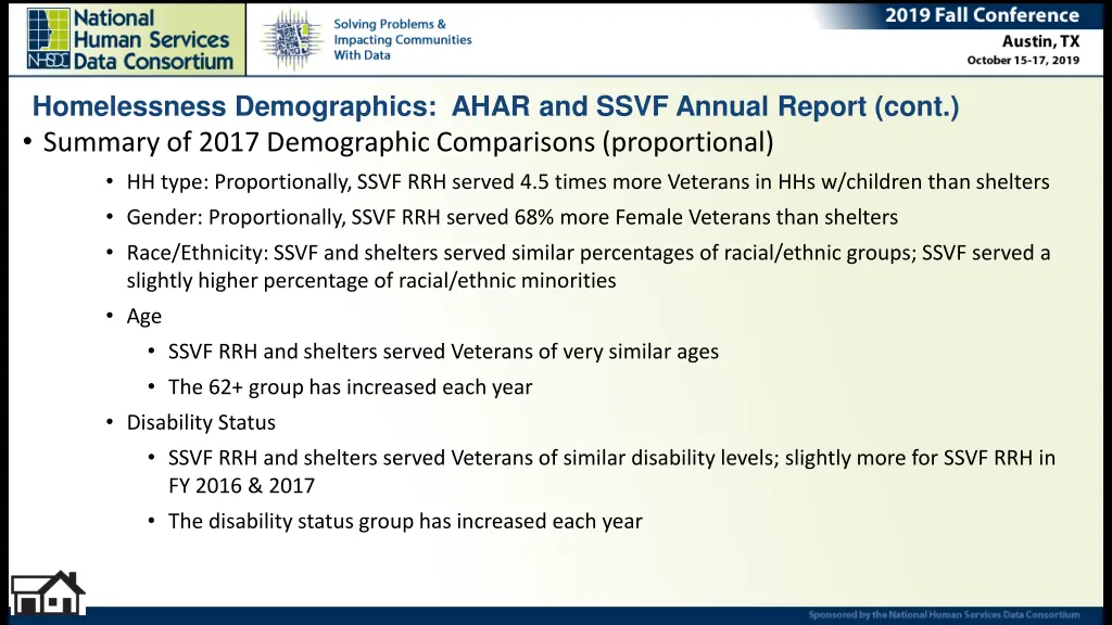 homelessness demographics ahar and ssvf annual 6