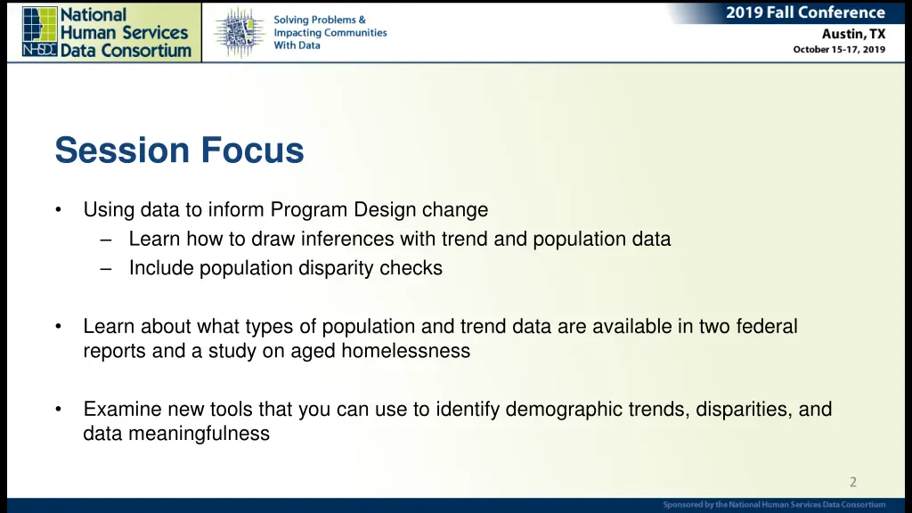 session focus
