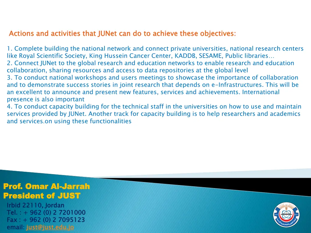 actions and activities that