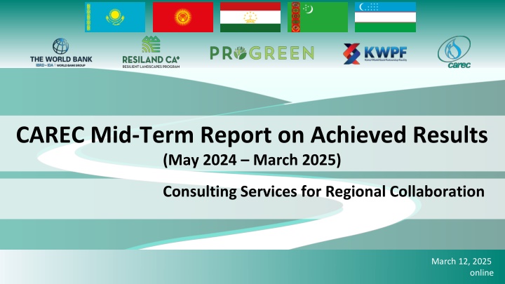 carec mid term report on achieved results