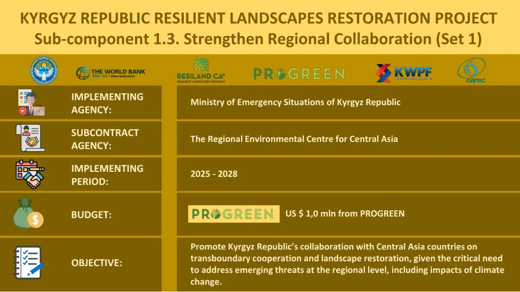 kyrgyz republic resilient landscapes restoration