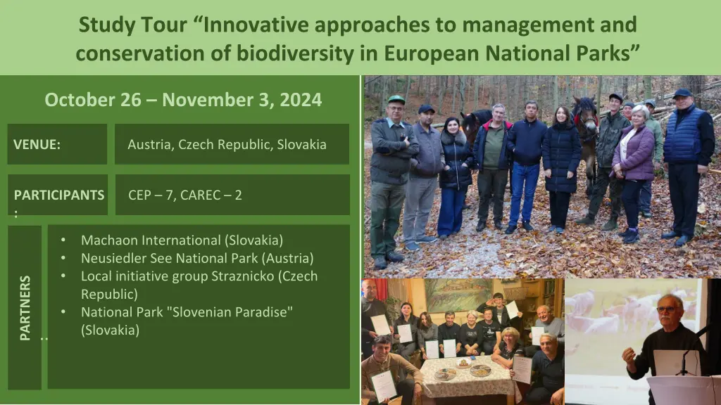 study tour innovative approaches to management