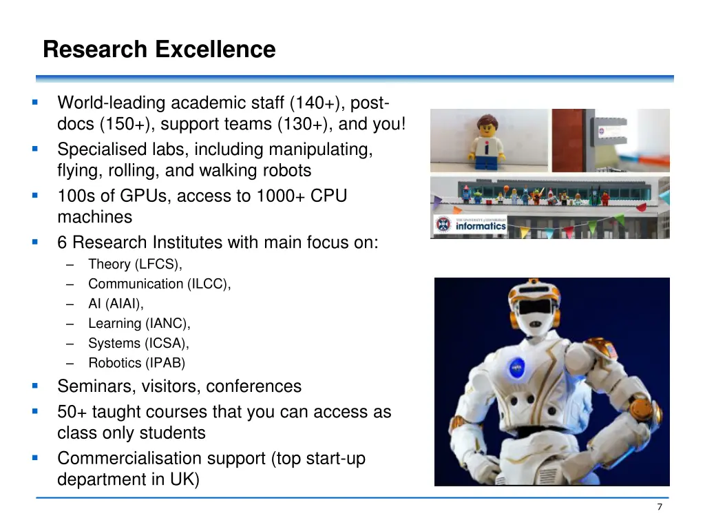 research excellence