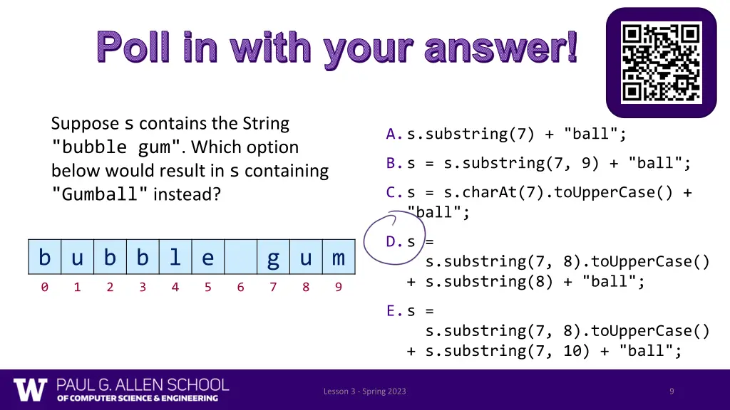 poll in with your answer 1