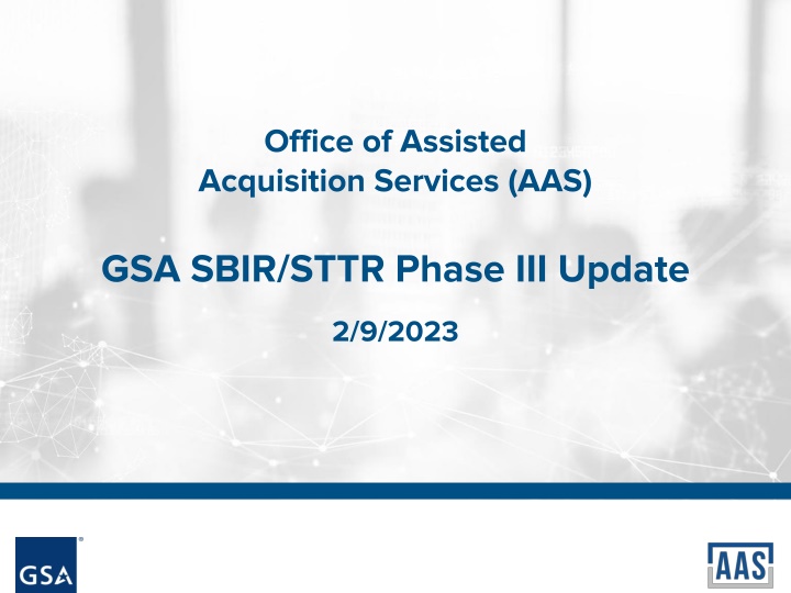 office of assisted acquisition services aas