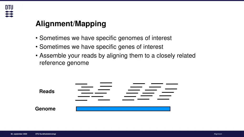 alignment mapping