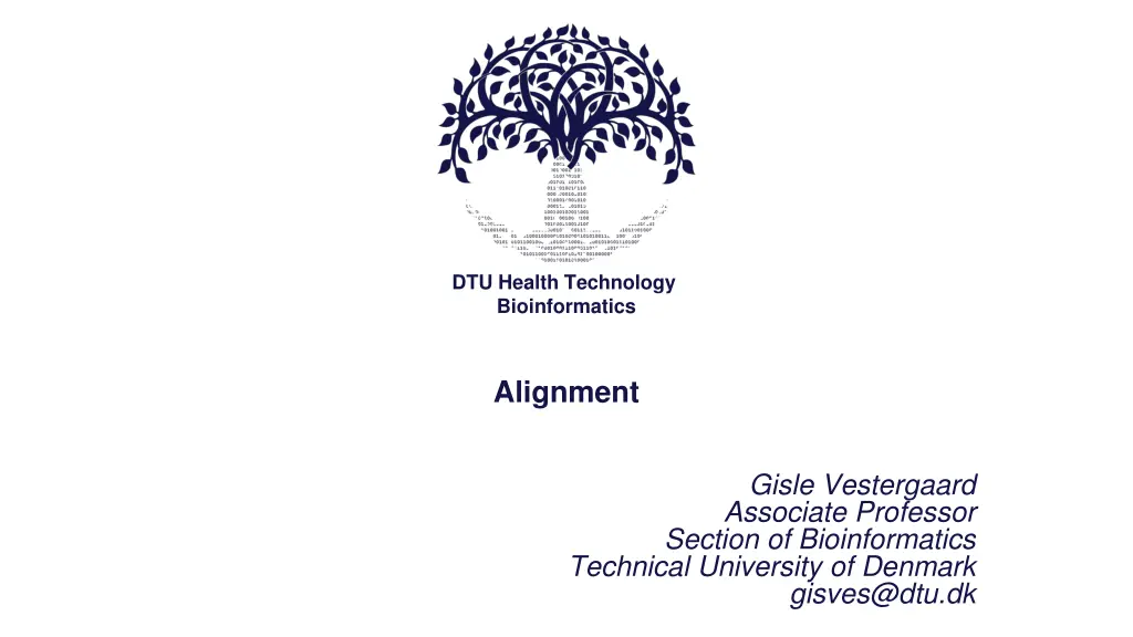 dtu health technology bioinformatics