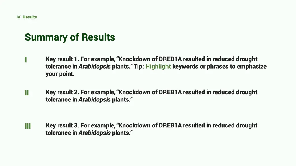 iv results 2