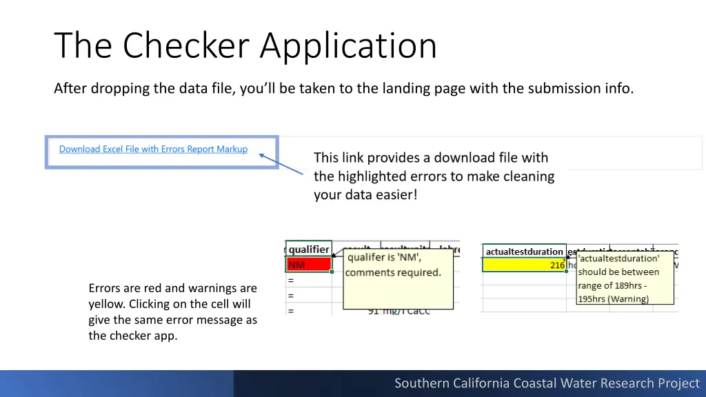 the checker application 8