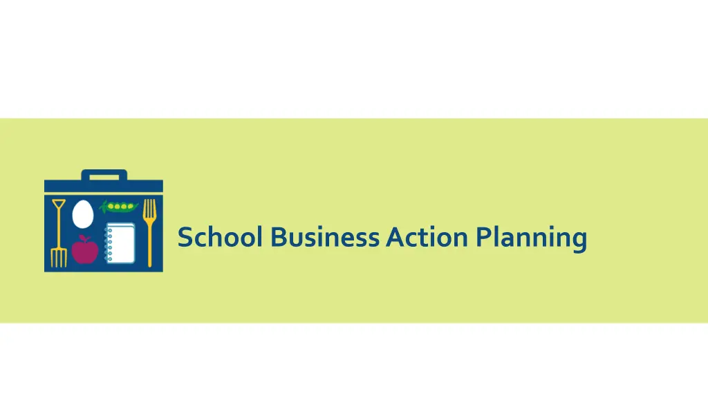 school business action planning