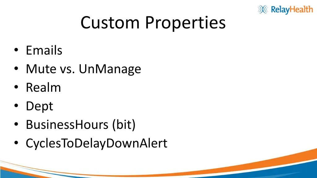 custom properties