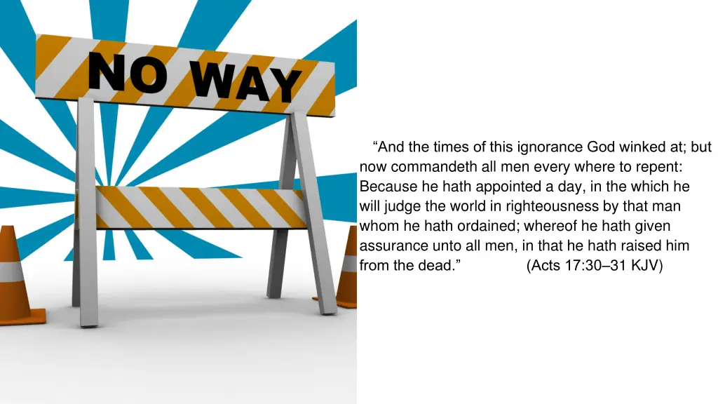 and the times of this ignorance god winked
