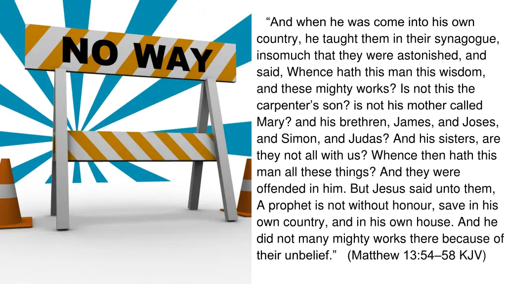 and when he was come into his own country