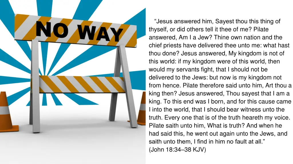jesus answered him sayest thou this thing 1