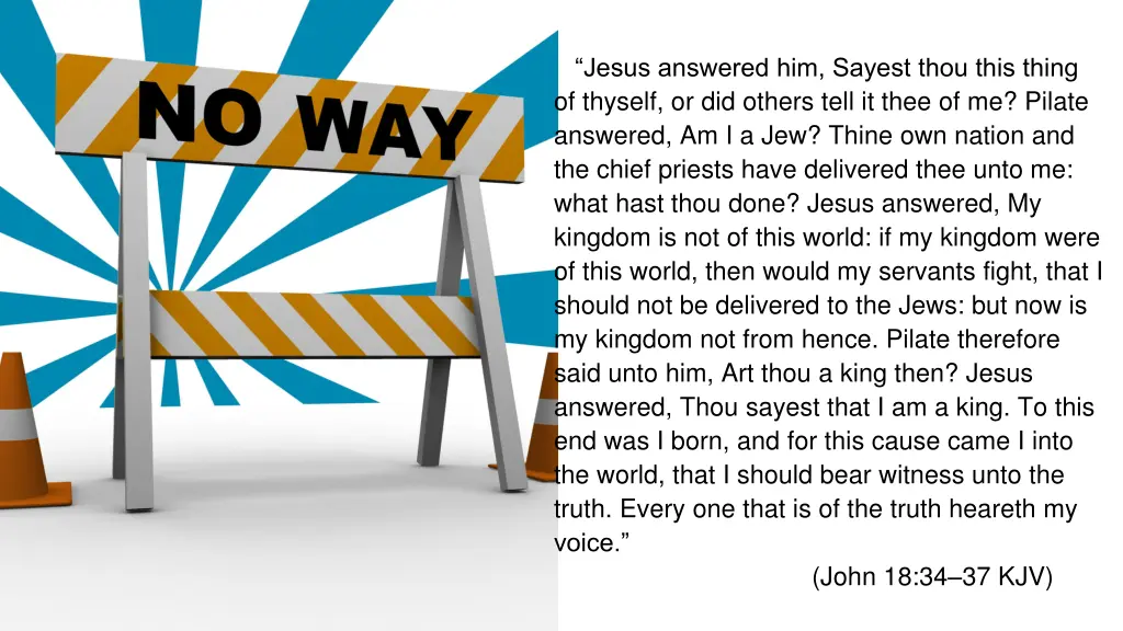 jesus answered him sayest thou this thing