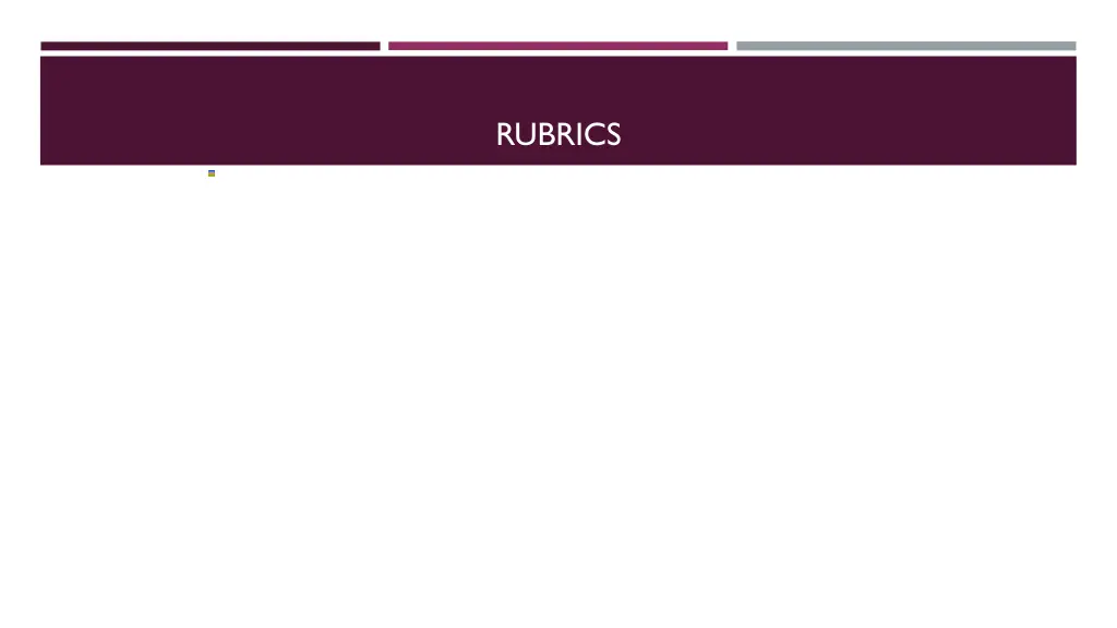 rubrics