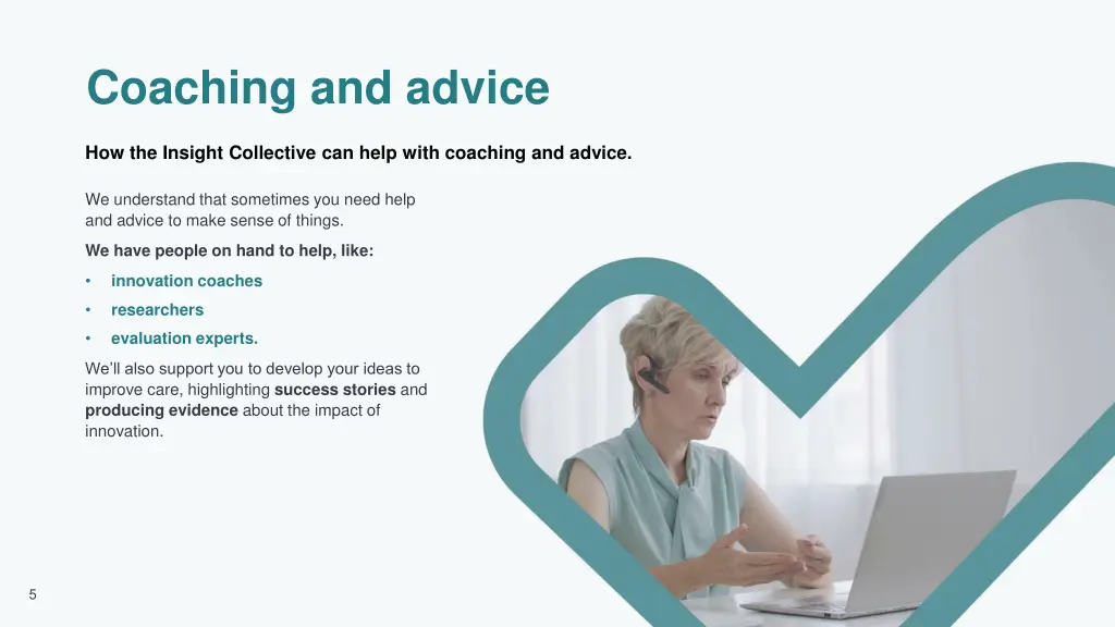 coaching and advice