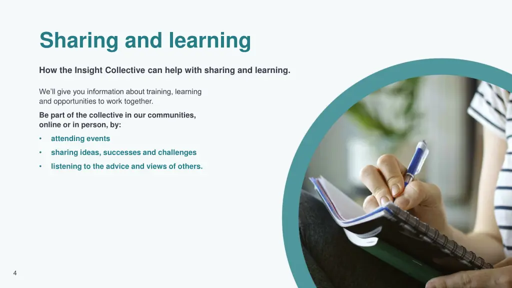 sharing and learning