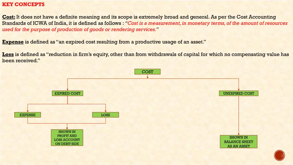 key concepts