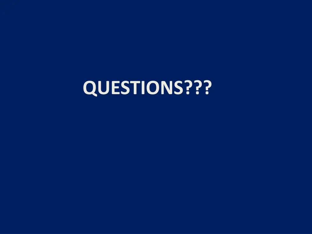 questions