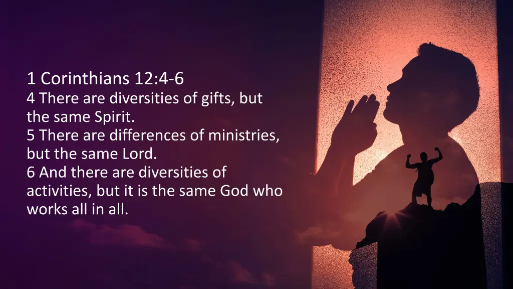 1 corinthians 12 4 6 4 there are diversities