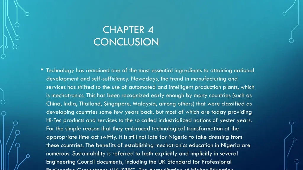 chapter 4 conclusion