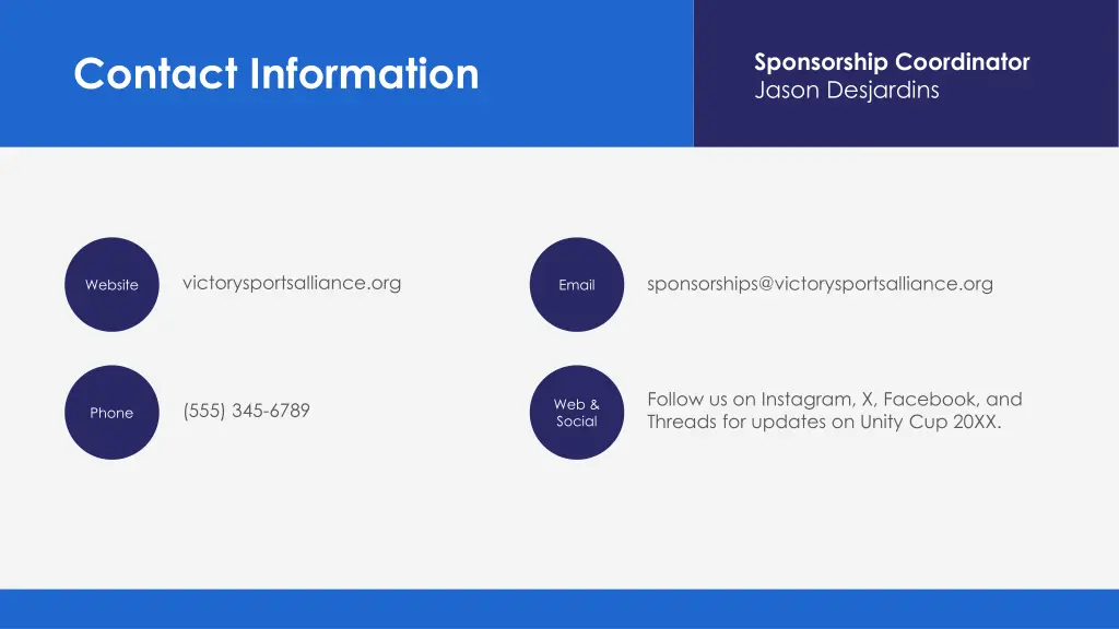 contact information